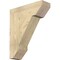 Ekena Millwork Traditional Slat Rough Sawn Bracket, Douglas Fir, 6"W x 20"D x 24"H BKT06X20X24TRA06RDF - alternate 1
